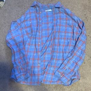 Button up flannel.